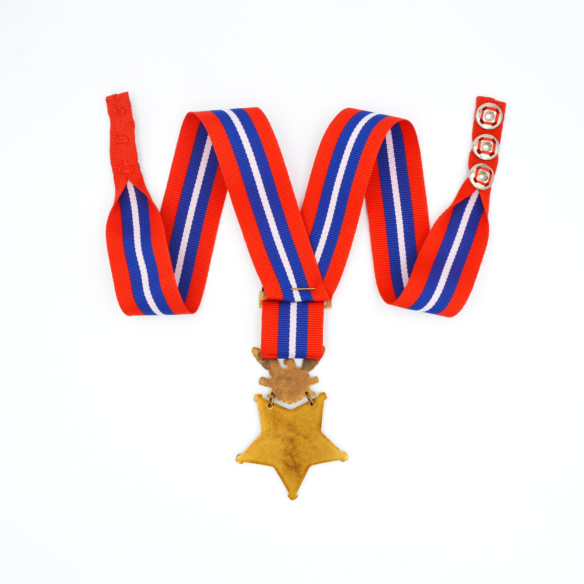 US Orden Army Medal of Honor 1896–1904 Halsorden – Museumsreplik Sammleranfertigung Reproduktion mit Etui