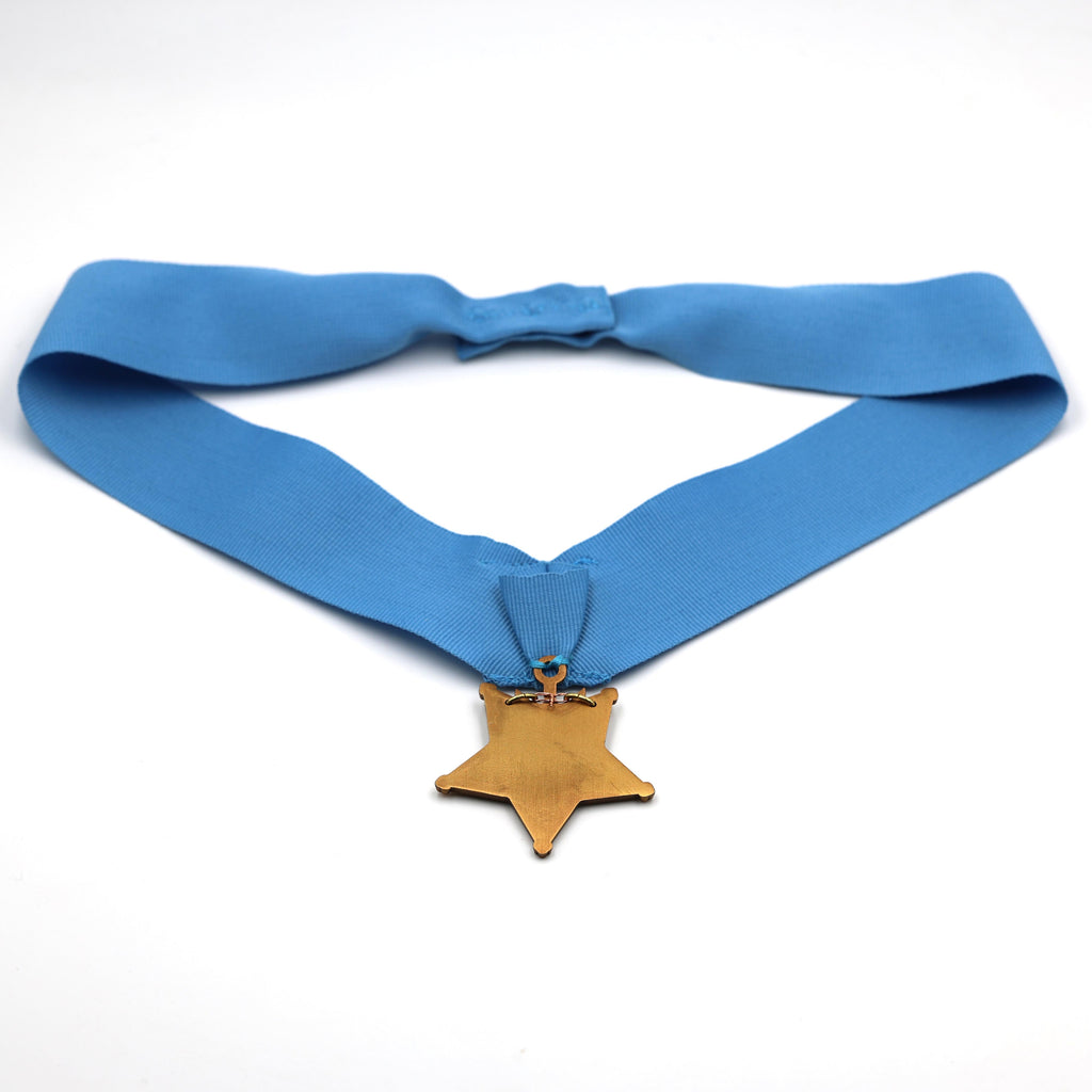 US Orden Navy Medal of Honor 1942–1963 – Museumsreplik Sammleranfertigung Reproduktion mit Bandspange & Etui