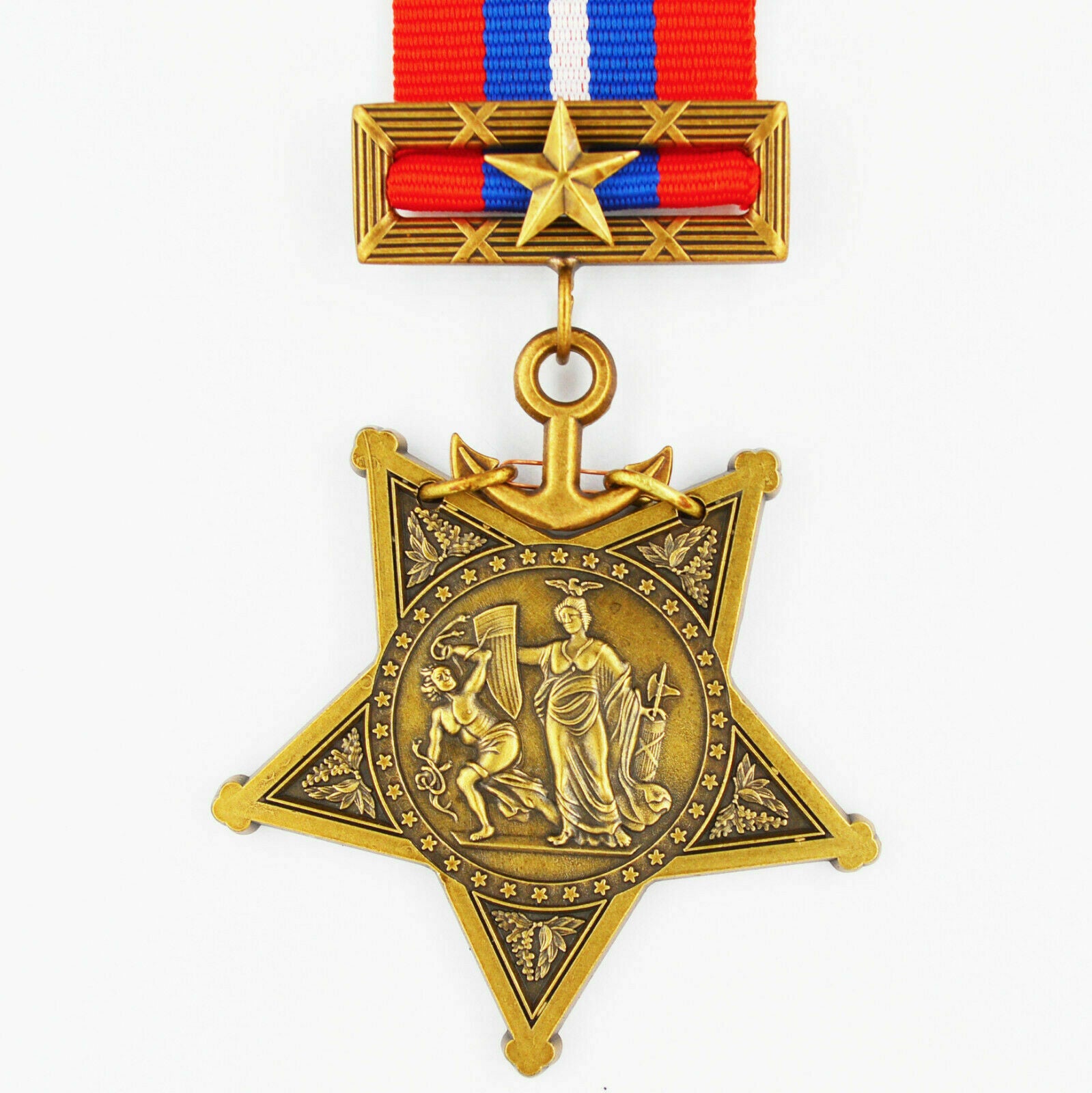 US Orden Navy Medal of Honor 1896–1904 Typ III – Museumsreplik Sammleranfertigung Reproduktion mit Etui
