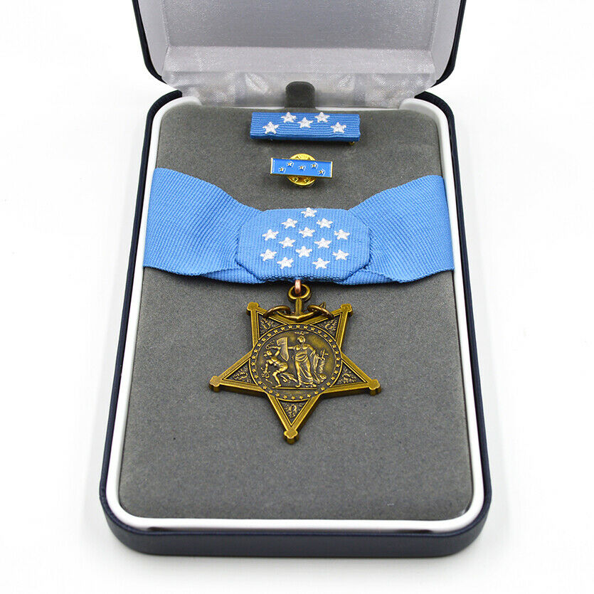 US Orden Navy Medal of Honor / Ehrenmedaille des Kongresses Marine – Museumsreplik Sammleranfertigung Reproduktion