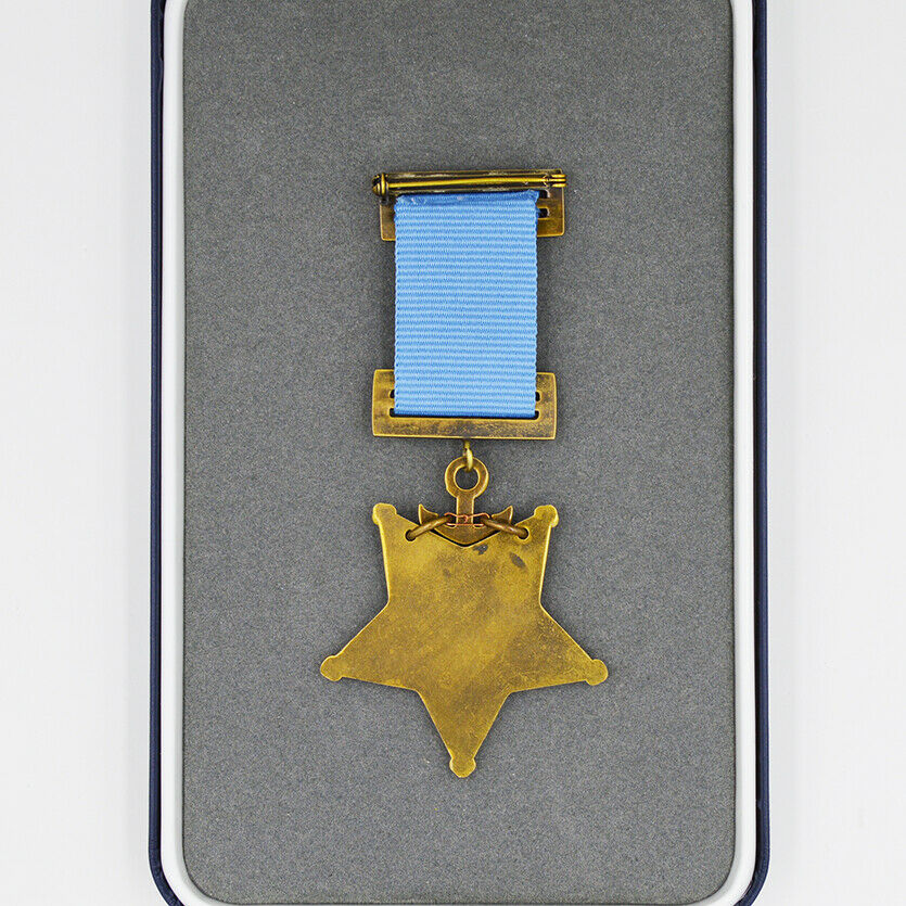 US Orden Navy Medal of Honor 1913–1942 – Museumsreplik Sammleranfertigung Reproduktion mit Etui