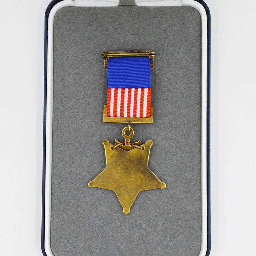 US Orden Navy Medal of Honor 1862–1912 Typ II Bürgerkriegsära – Museumsreplik Sammleranfertigung Reproduktion