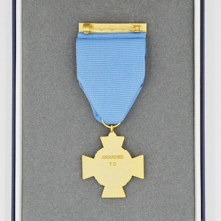 US Orden Navy Medal of Honor „Tiffany Cross“ 1919–1942 – Museumsreplik Sammleranfertigung Reproduktion mit Etui
