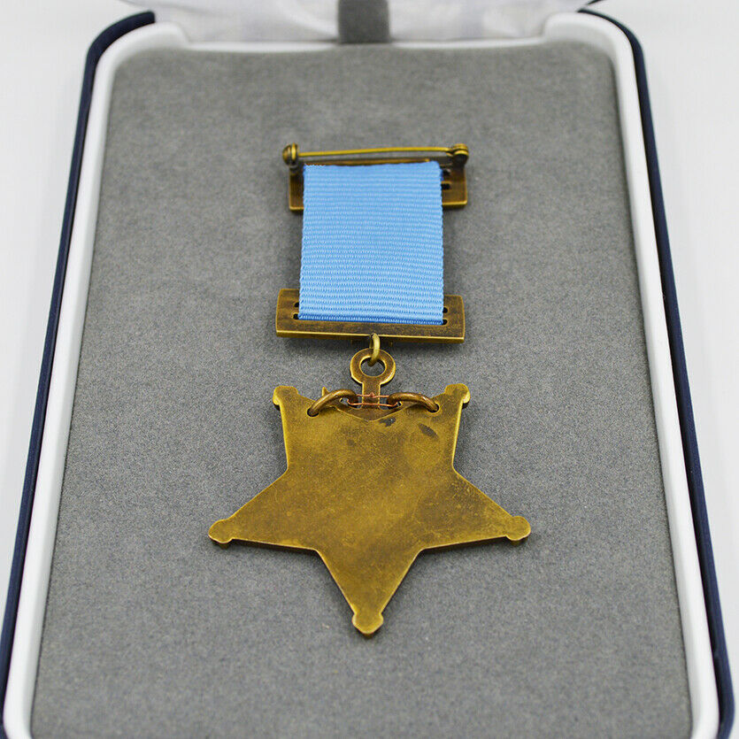 US Orden Navy Medal of Honor 1913–1942 – Museumsreplik Sammleranfertigung Reproduktion mit Etui