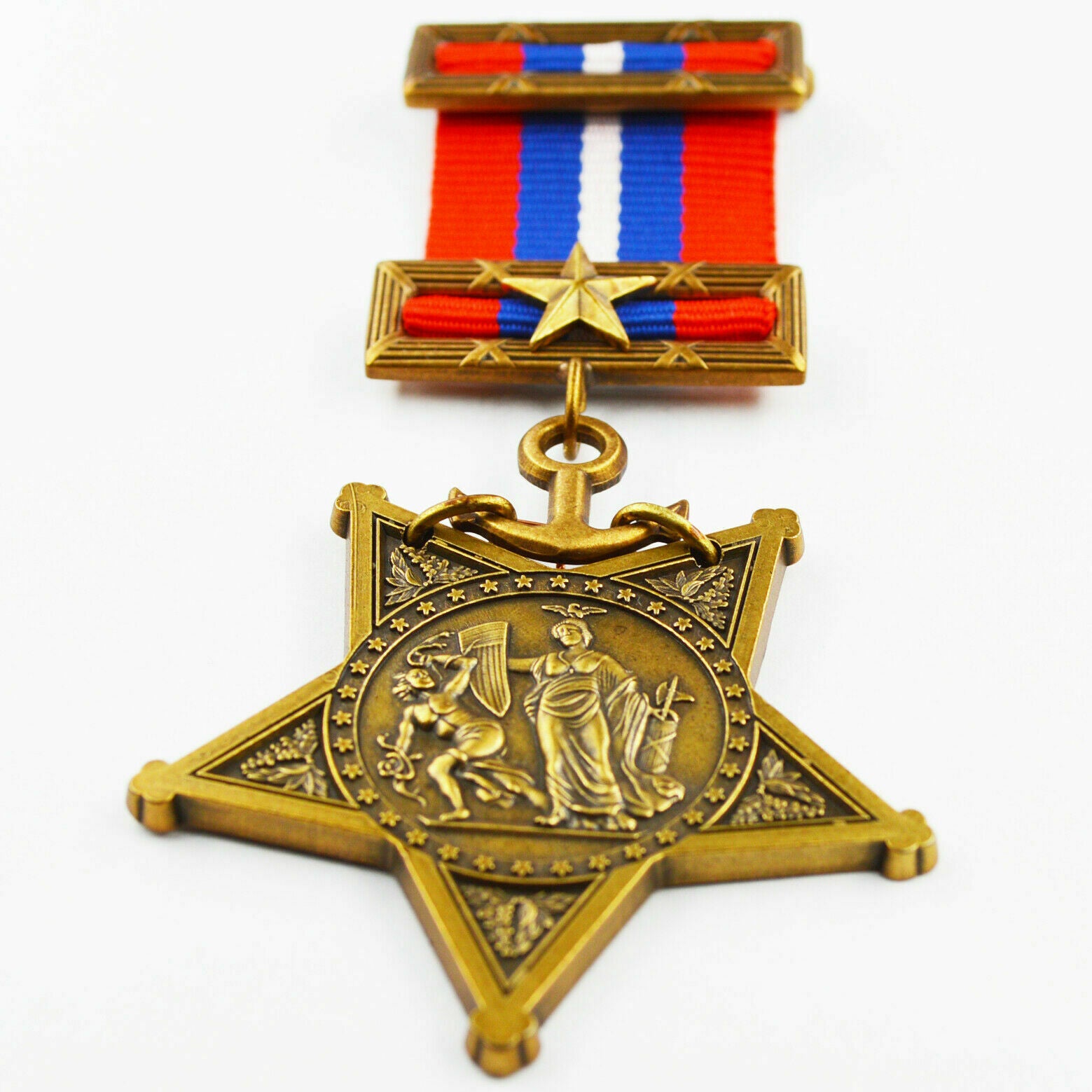 US Orden Navy Medal of Honor 1896–1904 Typ III – Museumsreplik Sammleranfertigung Reproduktion mit Etui